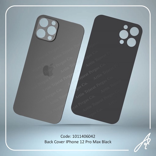تصویر  BACK COVER 12 PRO MAX BLACK  IPHONE