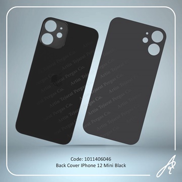 تصویر BACK COVER 12 MINI BLACK  IPHONE