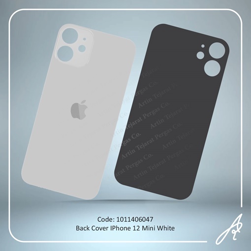 تصویر  BACK COVER 12 MINI WHITE  IPHONE