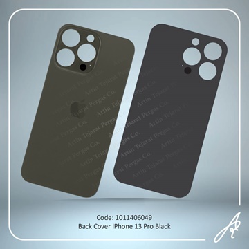 تصویر BACK COVER 13 PRO BLACK IPHONE
