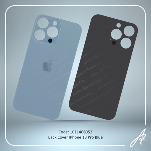 تصویر  BACK COVER 13 PRO BLUE IPHONE