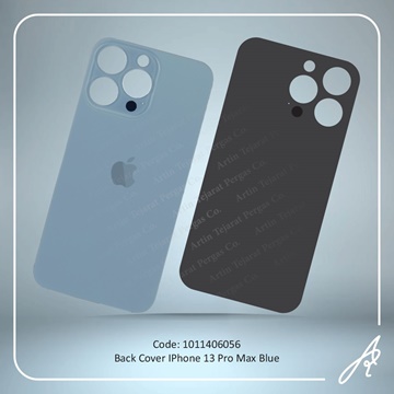 تصویر BACK COVER 13 PRO MAX BLUE IPHONE