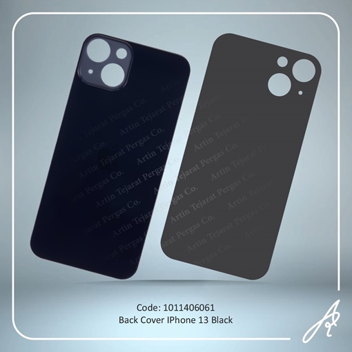 تصویر  BACK COVER 13 BLACK IPHONE