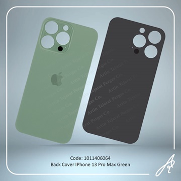 تصویر BACK COVER 13 PRO MAX GREEN IPHONE