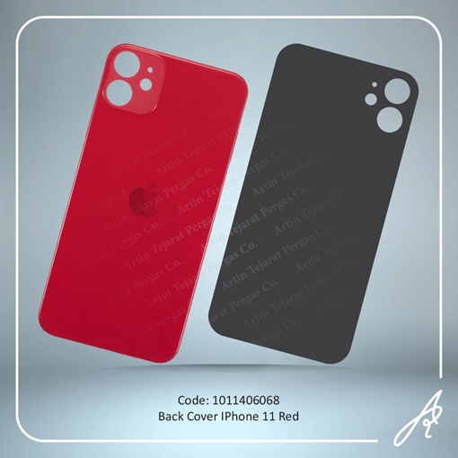 تصویر  BACK COVER 11 RED IPHONE