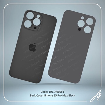 تصویر BACK COVER 15 PRO MAX BLACK IPHONE