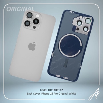 تصویر BACK COVER 15 PRO ORG WHITE IPHONE