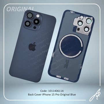 تصویر BACK COVER 15 PRO ORG BLUE IPHONE