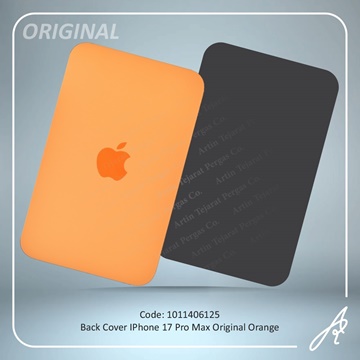 تصویر BACK COVER 17 PRO MAX ORG ORANGE IPHONE