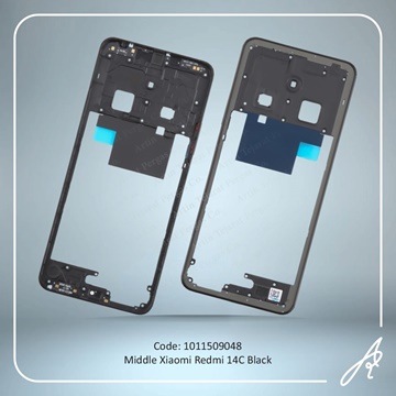 تصویر MIDDLE REDMI 14C BLACK XIAO