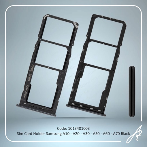 تصویر  SIM HOLDER A10-A20-A30-A50-A60-A70 BLACK  SAM
