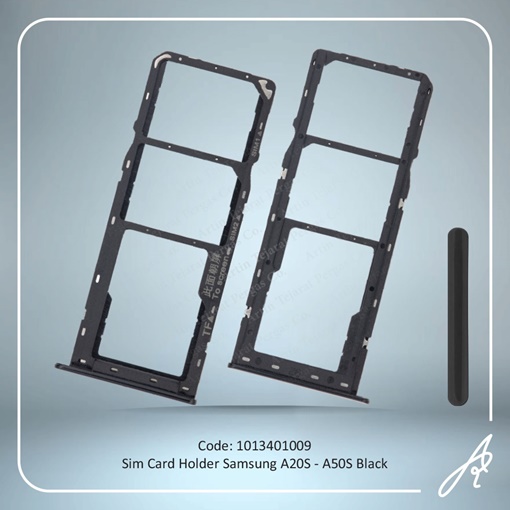 تصویر  SIM HOLDER A20S-A50S BLACK SAM