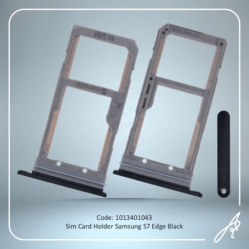 تصویر  SIM HOLDER S7 EDGE 2/SIM  BLACK SAM