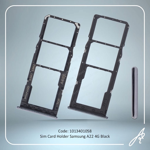 تصویر  SIM HOLDER A22 4G BLACK SAM