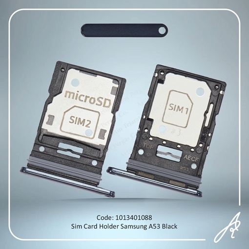 تصویر  SIM HOLDER A53  BLACK SAM