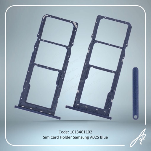 تصویر  SIM HOLDER A02S BLUE SAM