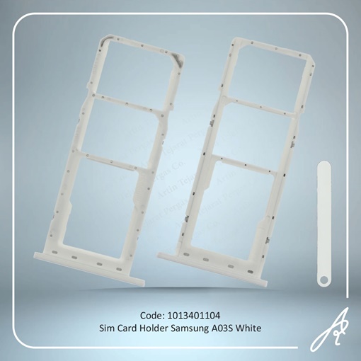تصویر  SIM HOLDER A03S WHITE SAM