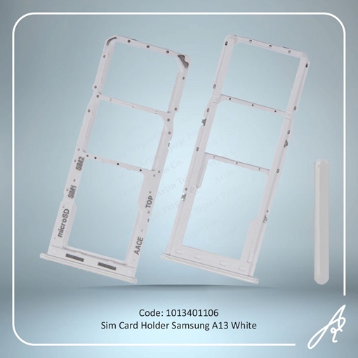 تصویر  SIM HOLDER A13 WHITE SAM