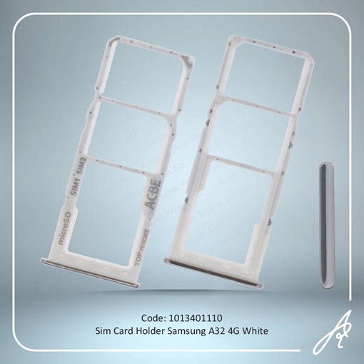 تصویر  SIM HOLDER A32 4G WHITE SAM