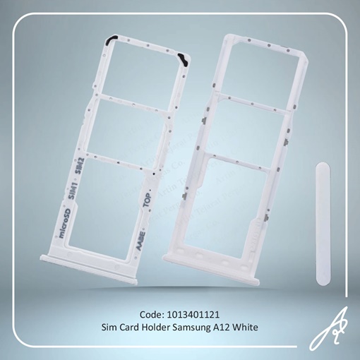 تصویر  SIM HOLDER A12 WHITE SAM