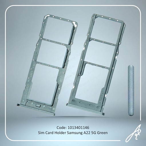 تصویر  SIM HOLDER A22 5G GREEN SAM
