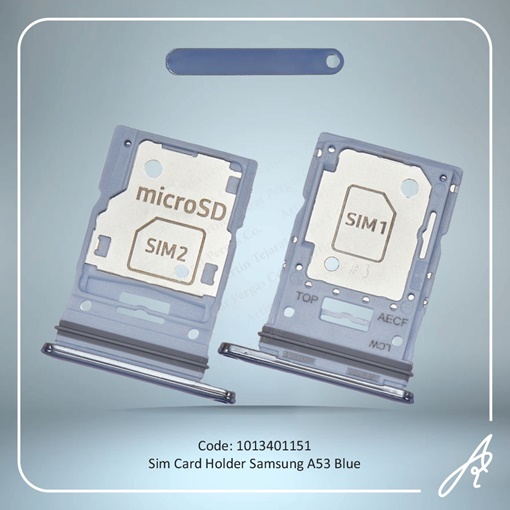 تصویر  SIM HOLDER A53 BLUE SAM