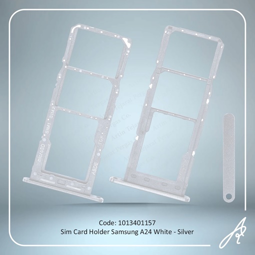 تصویر  SIM HOLDER A24 WHITE-SILVER SAM