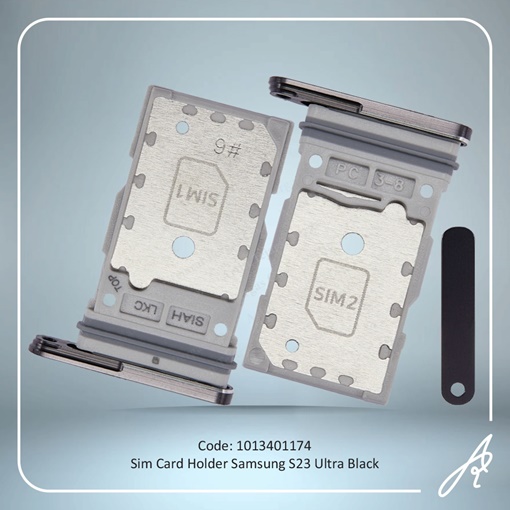تصویر  SIM HOLDER S23 ULTRA BLACK SAM