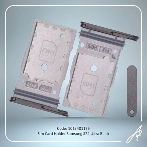 تصویر  SIM HOLDER S24 ULTRA BLACK SAM