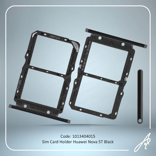 تصویر  SIM HOLDER NOVA 5T BLACK  HUW