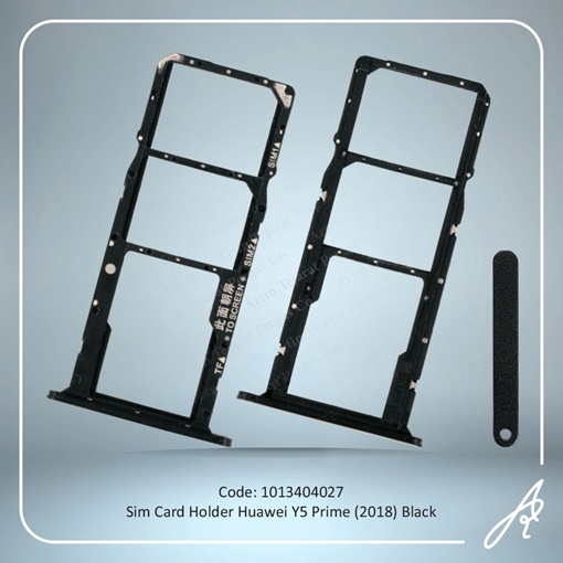 تصویر  SIM HOLDER Y5 PRIME 2018  BLACK  HUW