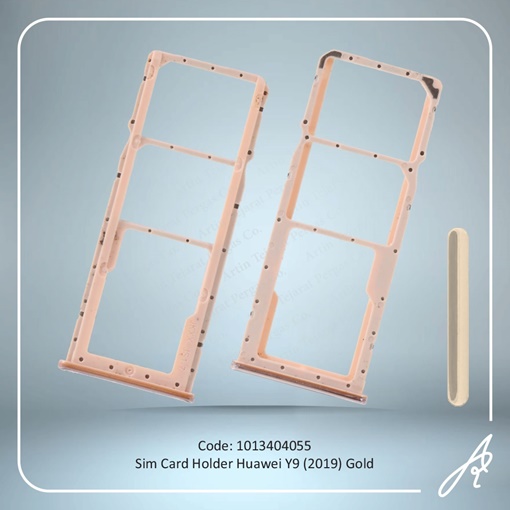 تصویر  SIM HOLDER Y9 2019 GOLD HUW