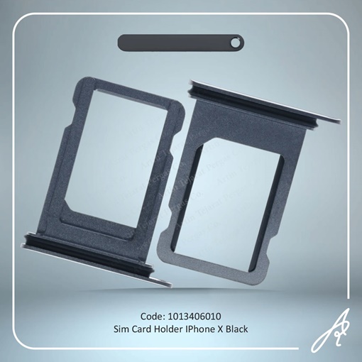 تصویر  SIM HOLDER X BLACK IPHONE