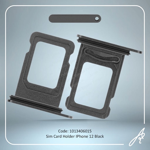 تصویر  SIM HOLDER 12  BLACK IPHONE