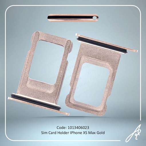 تصویر  SIM HOLDER XS MAX GOLD IPHONE