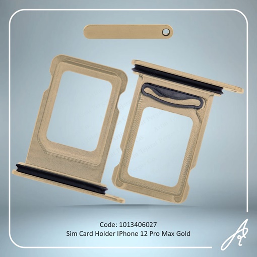 تصویر  SIM HOLDER 12 PRO MAX GOLD IPHONE