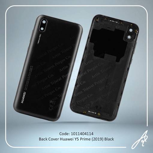 تصویر  BACK COVER Y5 PRIME 2019 BLACK HUW