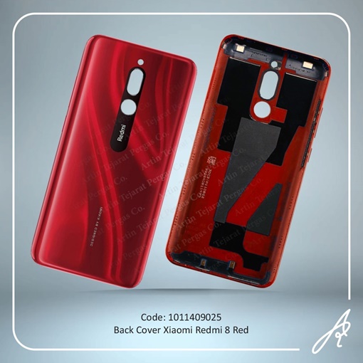 تصویر  BACK COVER REDMI 8 RED XIAO