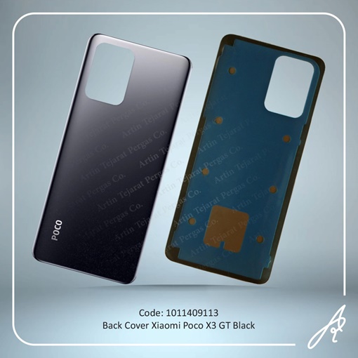 تصویر  BACK COVER POCO X3 GT BLACK XIAO