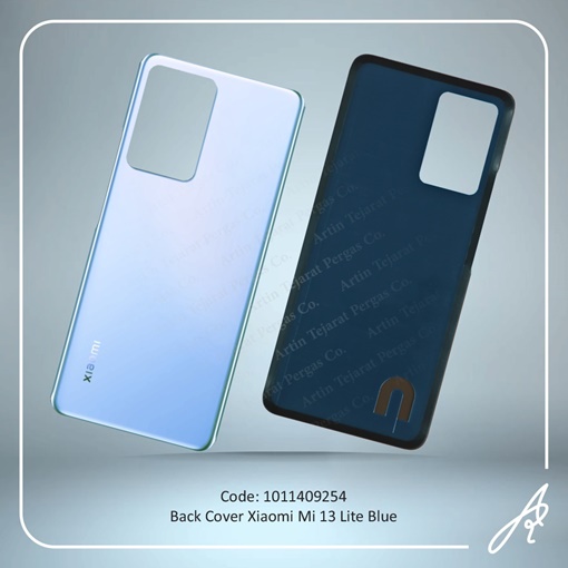 تصویر  BACK COVER MI 13 LITE BLUE XIAO