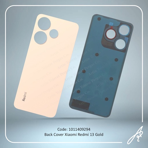 تصویر  BACK COVER REDMI 13 GOLD XIAO