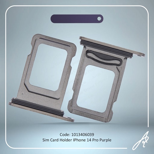 تصویر  SIM HOLDER 14 PRO PURPLE IPHONE