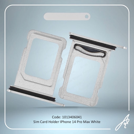 تصویر  SIM HOLDER 14 PRO MAX WHITE IPHONE