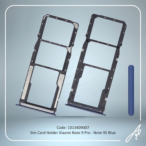تصویر  SIM HOLDER NOTE 9 PRO-NOTE 9S BLUE XIAO