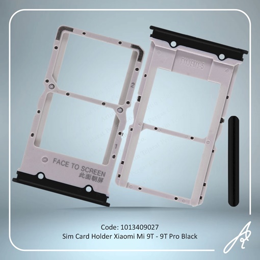 تصویر  SIM HOLDER MI 9T-9T PRO BLACK XIAO