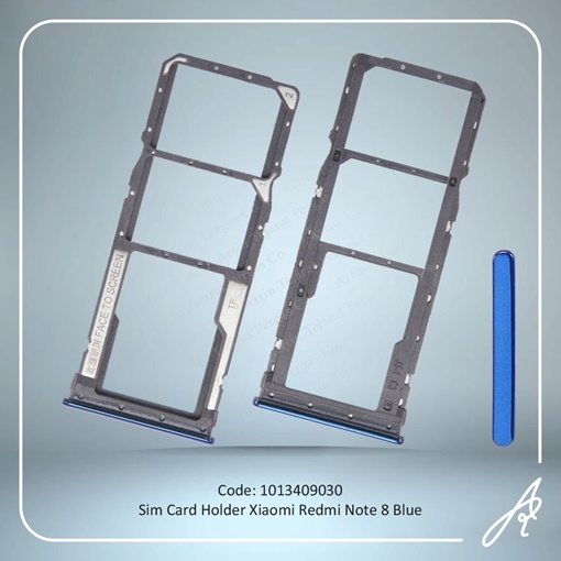 تصویر  SIM HOLDER REDMI NOTE 8 BLUE XIAO