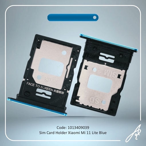 تصویر  SIM HOLDER MI 11 LITE BLUE XIAO