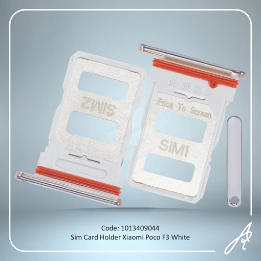 تصویر  SIM HOLDER POCO F3 WHITE XIAO