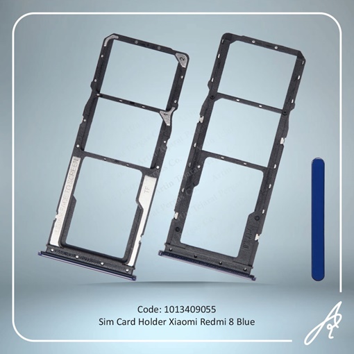 تصویر  SIM HOLDER REDMI 8 BLUE  XIAO
