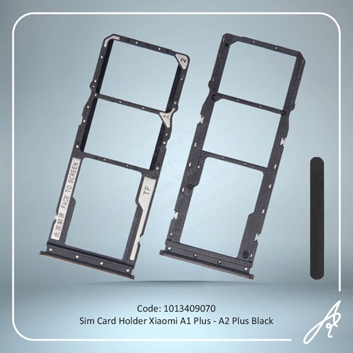 تصویر  SIM HOLDER REDMI A1 PLUS-A2 PLUS BLACK XIAO
